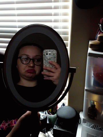 Friday Makeup GIF - Friday Makeup Mirror Selfie GIFs