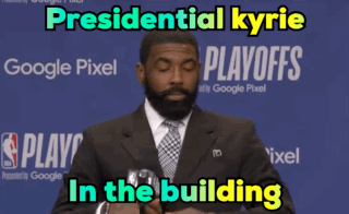 Kyrie Irving Presidential GIF - Kyrie Irving Presidential Presidential Kyrie GIFs