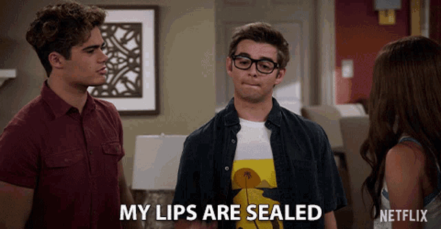 My Lips Are Sealed Emery Kelly GIF - My Lips Are Sealed Emery Kelly Lucas Mendoza GIFs