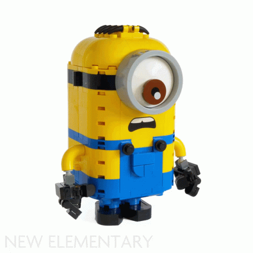 Lego Minions GIF - Lego Minions Eye GIFs