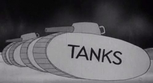 Looney Tunes Tanks GIF - Looney Tunes Tanks Thanks GIFs
