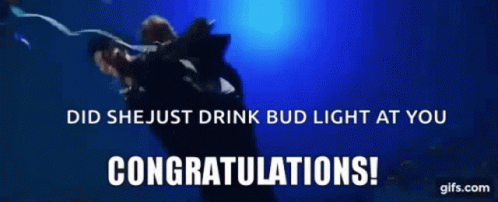 Bud Light Congratulations GIF - Bud Light Congratulations Post Malone GIFs