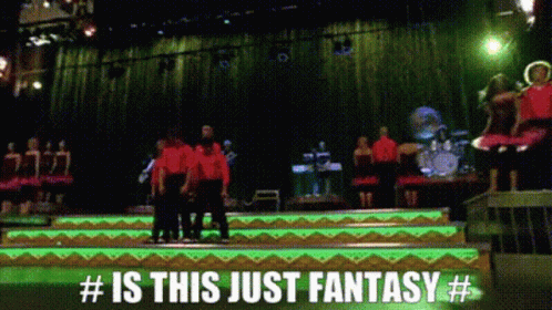 Glee Is This Just Fantasy GIF - Glee Is This Just Fantasy Bohemian Rhapsody GIFs