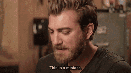 a man with a beard says this is a mistake .