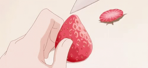 Cut Strawberries GIF - Cut Strawberries GIFs