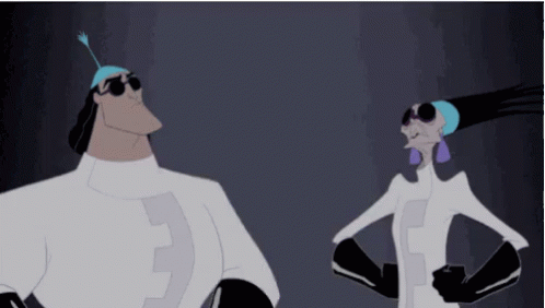 Highfive Emperors New Groove GIF - Highfive Emperors New Groove Yzma GIFs