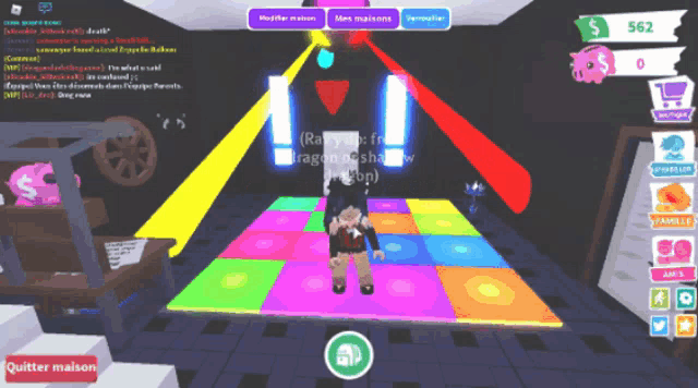 a screenshot of a video game with the number 562 on the bottom