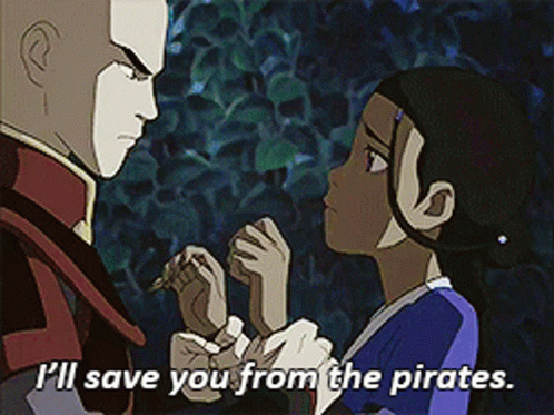Zutara Ill Save You From Pirates GIF - Zutara Ill Save You From Pirates Pirates GIFs