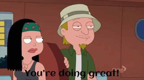 Snot American Dad GIF - Snot American Dad Youre Doing Great GIFs