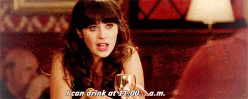 I Can Drink At 11:00...Am GIF - Vacation Drinking Day Drinking GIFs