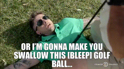 Swallow Golf Ball GIF