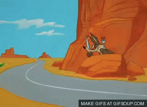 Roadrunner Coyote GIF - Roadrunner Coyote Hungry GIFs
