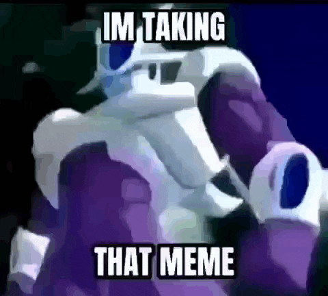 a meme of a cartoon character with the words im taking that meme on it .