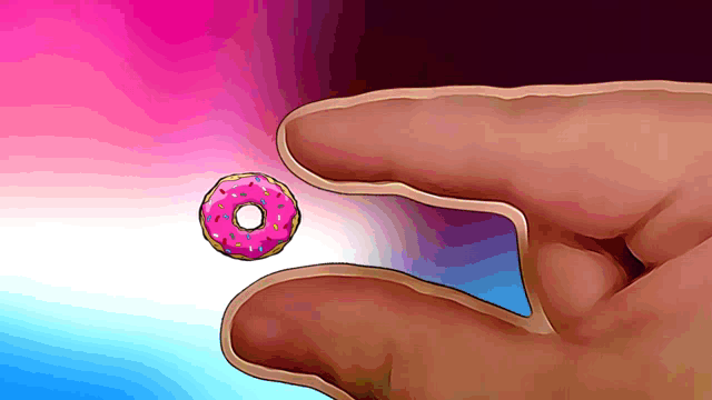Donut Small GIF - Donut Small Mkrofnica GIFs