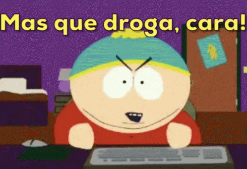 Mas Que Droga, Cara! / Irritado / Chateado / Eric Cartman / Southpark GIF - Eric Cartman Damn It South Park GIFs