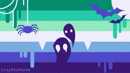 Halloween Pride Flag GIF - Halloween Pride Flag Gay Flag GIFs