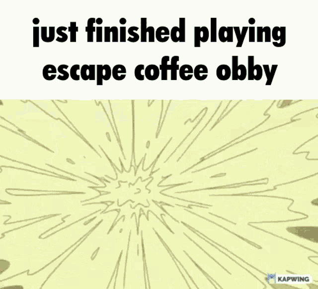 Blaze Museum Escape Coffee Obby GIF
