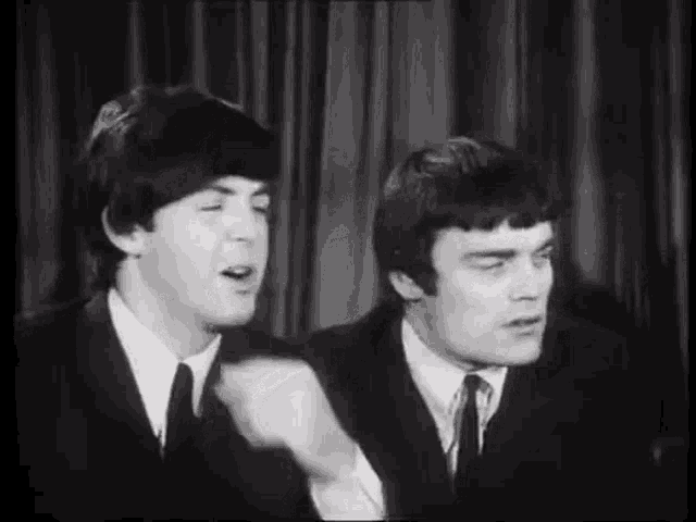 The Beatles Nevermind GIF - The Beatles Nevermind Idk GIFs