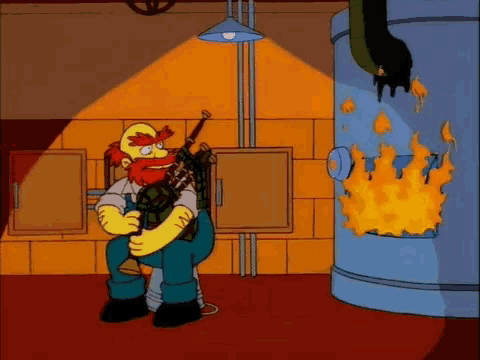 Furnace Simpsons GIF - Furnace Simpsons Fire GIFs