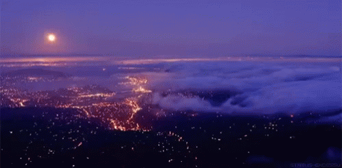 Clouds City GIF - Clouds City Overlooking GIFs