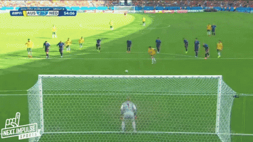 a soccer game is being shown on espn and next impulse