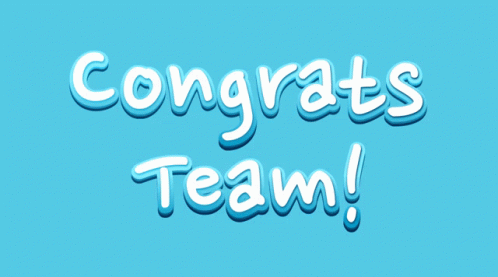 Congrats Congrats Team GIF - Congrats Congrats Team Congratulations GIFs