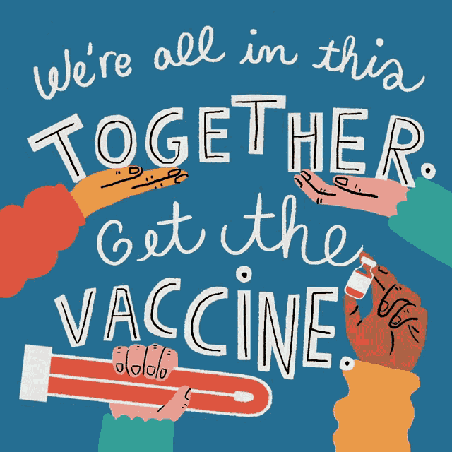 Were All In This Together Get The Vaccine GIF - Were All In This Together In This Together Get The Vaccine GIFs