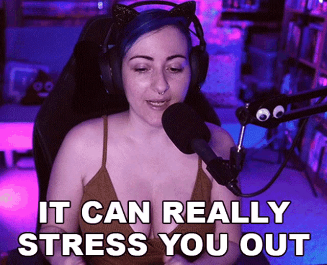 It Can Really Stress You Out Kayt GIF - It Can Really Stress You Out Kayt Afkayt GIFs