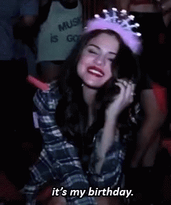 Selena Gomez Its My Birthday GIF - Selena Gomez Its My Birthday Party GIFs