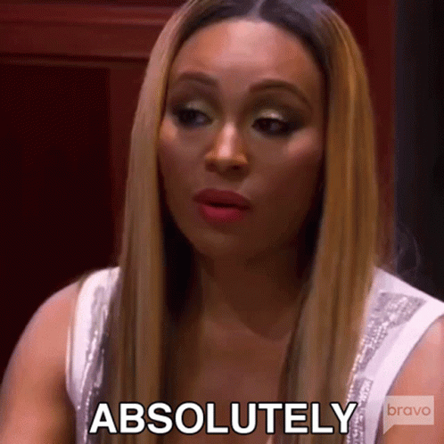 Absolutely Cynthia Bailey GIF - Absolutely Cynthia Bailey Real Housewives Of Atlanta GIFs