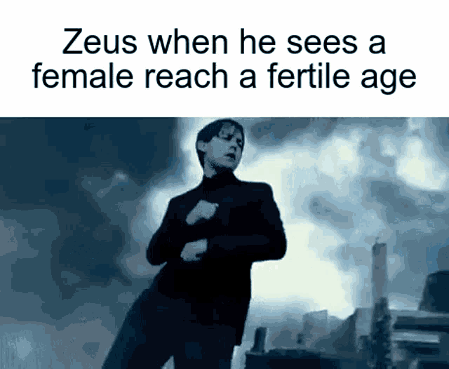 Zeus When He Sees A Female Reach A Fertile Age Zeus GIF - Zeus When He Sees A Female Reach A Fertile Age Zeus Lightning GIFs