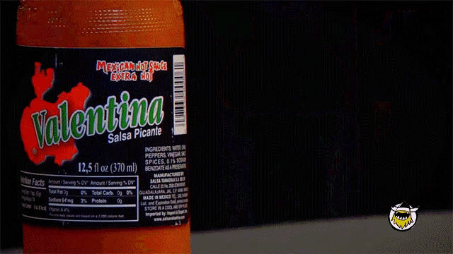 Hot Sauce Line Up GIF - Hot Sauce Line Up Spicy Wings GIFs