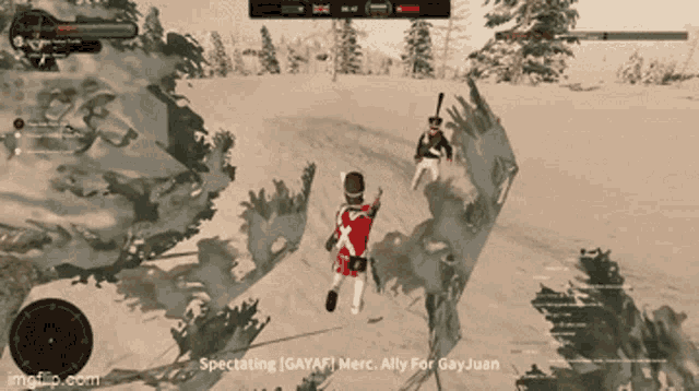 a screenshot of a video game with the words spectating on the bottom