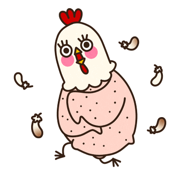 a drawing of a chicken with feathers coming out of its feathers