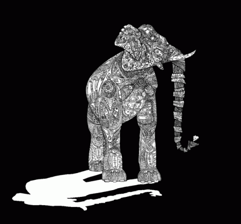 Cyberpunk Elephant GIF - Cyberpunk Elephant Mechanical GIFs
