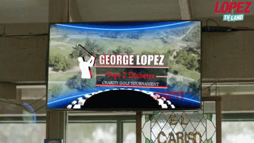 Golf And Chebby GIF - George Lopez Tv Type2diabetes GIFs