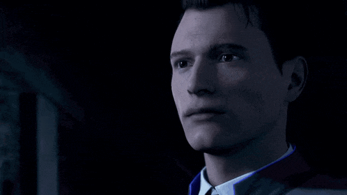 a close up of a man 's face with the words deviant obnapunen above him