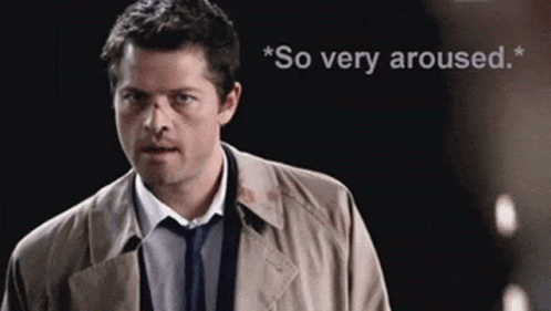 Supernatural Castiel GIF - Supernatural Castiel So Very Aroused GIFs