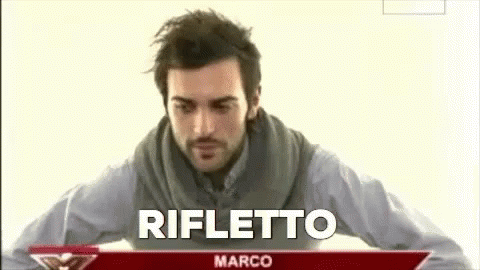 Marco Mengoni Rifletto GIF - Marco Mengoni Rifletto Penso GIFs