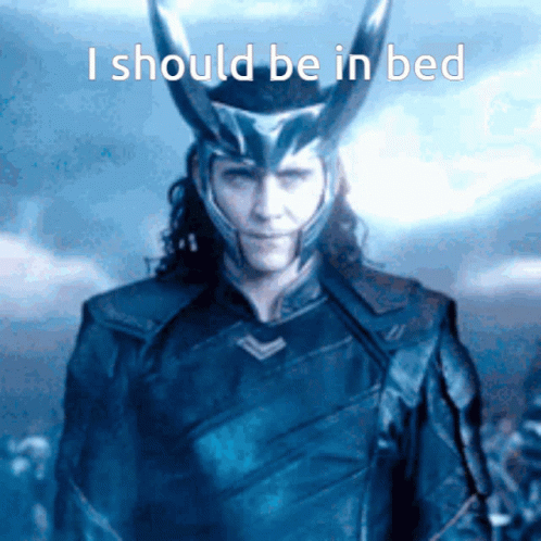 Loki Bedtime GIF