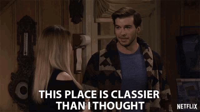 The Place Is Classier Than I Thought Adam Hagenbuch GIF - The Place Is Classier Than I Thought Adam Hagenbuch Jimmy Gibbler GIFs