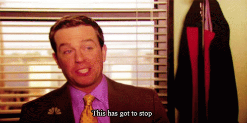 Stop Annyoed GIF - Stop Annyoed The Office GIFs