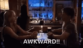 Awkward Date Night GIF - Awkward Date Night Boyfriend GIFs