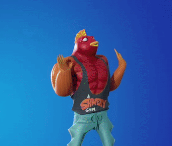 Fortnite Fish Thicc GIF - Fortnite Fish Thicc Raise The Roof GIFs