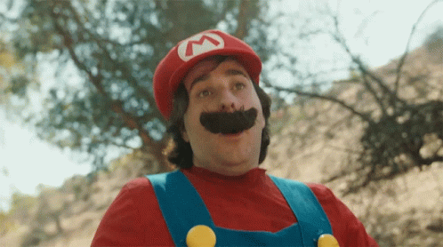 I Dont Want Any Trouble Mario GIF - I Dont Want Any Trouble Mario Laugh Over Life GIFs