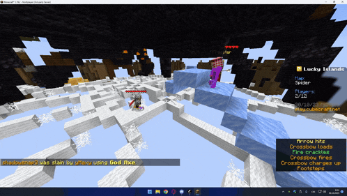 a screenshot of a game called lucky islands on a windows computer