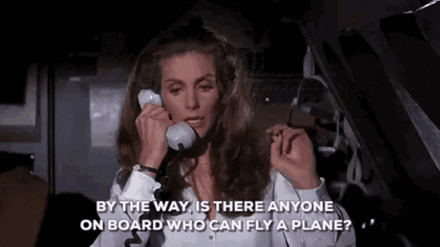 Airplane Can Anybody Fly A Plane GIF - Airplane Can Anybody Fly A Plane Emergency Landing GIFs