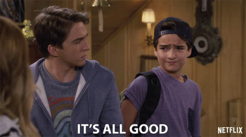 Its All Good Elias Harger GIF - Its All Good Elias Harger Max Fuller GIFs