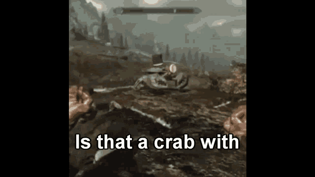 Crab Tophat GIF - Crab Tophat Monocle GIFs