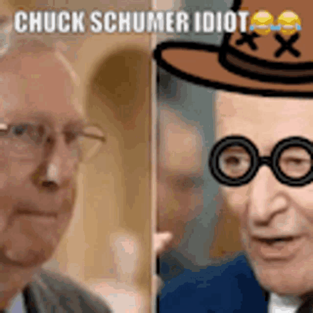 Chuck Schumer Idiot GIF - Chuck Schumer Idiot Talk GIFs